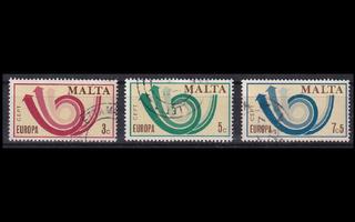 Malta 472-4 o Europa (1973)