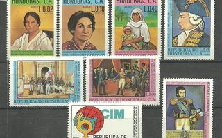 HONDURAS Keski-Amerikka levyllinen merkkejä - 2 sarjaa **