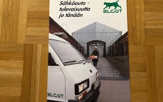 Esite Elcat sähköauto noin 1992-1993