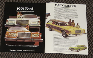 1975 Ford LTD / Galaxie 500 esite - 12 siv - KUIN UUSI