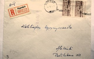 1962 Padankoski rivil + R Kyynärö kuorella