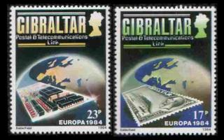 Gibraltar 475-6 ** Europa (1984)