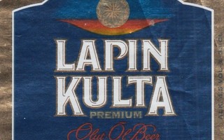 Olutetiketti Lapin Kulta Premium III Olut   a3