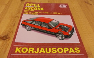 Opel Ascona 1981-1988 korjausopas!!!