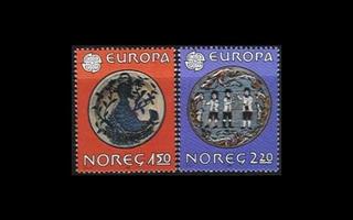 Norja 836-7 ** Europa (1981)