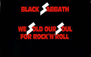 Black Sabbath (2CD) We Sold Our Soul For Rock 'N' Roll MINT!