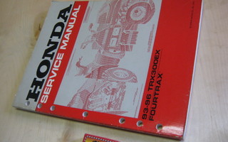 Huoltokirja  Honda TRX 300 EX