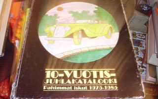Pahkasika 10-vuotisjuhlakatalooki Pahimmat iskut 1975-1985
