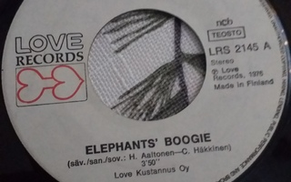 HURRIGANES SINGLE ELEPHANTS  BOOGIE /FIND A LADY