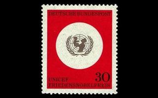 Saksa 527 ** UNICEF 20v (1966)