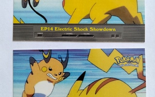 Pokemon topps EP14 Electric Shock Showdown