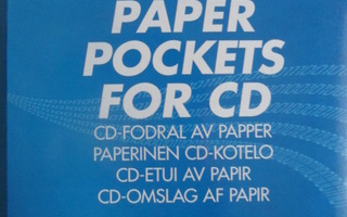 50 paperitaskua CD / dvd:lle UUSI AVAAMATON PAKKAUS