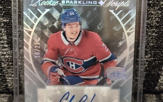 Cole Caufield Rookie Auto /25