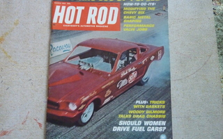 Hot Rod Magazine  3-67  Ford Mustang