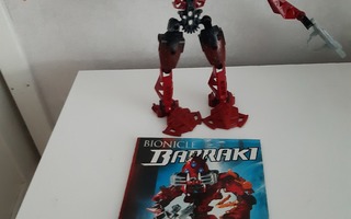 LEGO BIONICLE BARRAKKI KALMAH 8917+OHJEET