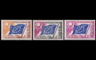 Euroopan neuvosto 7-9 ** Lippu (1963)