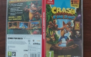 Crash Bandicoot N Sane Trilogy Nintendo Switch -peli