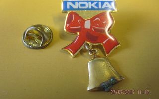 Nokia joulunkello pinssi