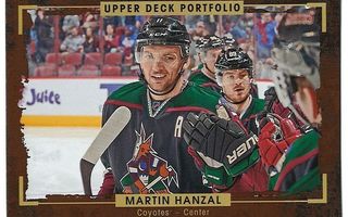 15-16 Upper Deck Portfolio #81 Martin Hanzal