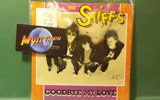 THE STIFFS - GOODBYE MY LOVE EX/EX- UK -81 1ST PRESS 7"