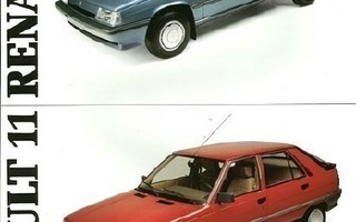 Renault 9 ja 11 -esite, 1987