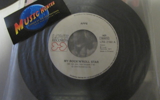 APPE - MY ROCK N ROLL STAR / INVENTION OF FREEDOM 7'' VG+