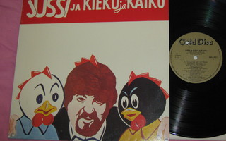 JUSSI RAITTINEN - Jussi Ja Kieku Ja Kaiku - LP 1979  EX