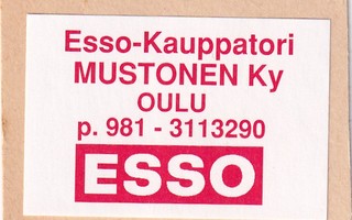Oulu,  ESSO - Kauppatori , Mustonen Ky   b428