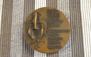 Kansakoulu   mitali 1966 /Kauko Räsänen 1966.