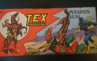 TEX No 4 - 1957 (5.vsk)  PUNAINEN SUSI