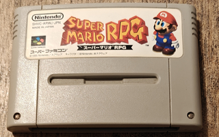 Super Nintendo (SNES) Super Mario RPG peli.