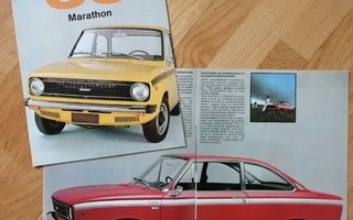 1972 DAF 66 Marathon esite - KUIN UUSI - 16 sivua