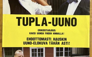 Vanha elokuvajuliste: Tupla-Uuno