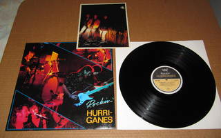Hurriganes LP Rockin` + Orig. VALOKUVA LIITE! v.1982