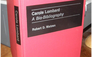 Matzen - Carole Lombard, a bio-bibliography - sid. 1988