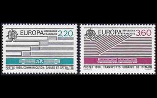 Ranska 2667-8 ** Europa (1988)