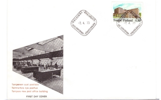 TAMPEREEN UUSI POSTITALO FIRST DAY COVER 1973