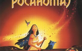 DISNEY POCAHONTAS Tarina ja laulut – MINT 1995 CD Kirjalito