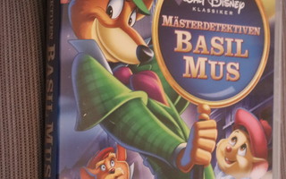 DVD Mestarietsivä Basil Hiiri ( 1986 Disney uusi )