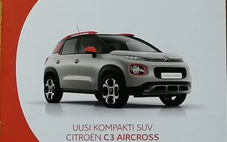 2017 Citroen C3 Aircross  esite - KUIN UUSI - suom - 52 siv