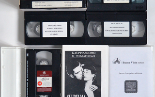 VHS: Kauppiaskopioita 6 kpl + Return of the Living Dead