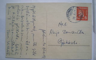 Vanha lähetys vuodelta 1947 - MERRAMÄKI 28.XI.47