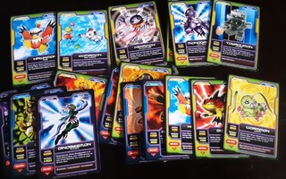 75 Digimon korttia