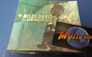 MILES DAVIS AT NEWPORT 1955-1975 UUSI 4CD