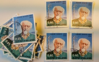 Ilmari Kiannon syntymästä 100 vuotta postimerkki 0,60 markka