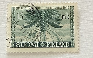 369/ 1949 Metsäkongressi 2/2 o leimattu