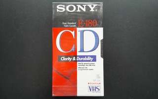 VHS: Sony E-180CDc VHS kasetti UUSI