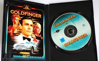 007 JA KULTASORMI (DVD) SEAN CONNERY