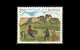 Norja 923 ** Kongstens Fort 300v (1985)