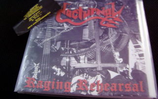 NOCTURNAL - RAGING REHEARSAL 7'' VINYYLI ex/ex